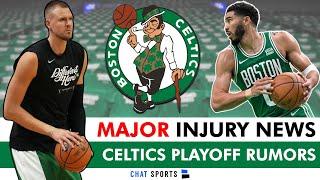 NEW Kristaps Porzingis Injury Update  Celtics Rumors Ahead Of NBA Playoffs Round 2 Ft. Jayson Tatum