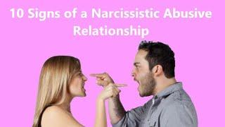 10 Signs of Narcissistic Abuse