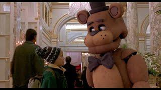 Freddy Fazbear in Home Alone 2 FNAF Meme