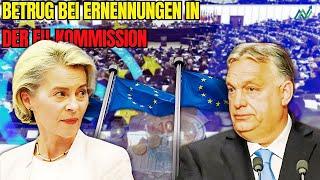 Von der Leyen entlarvt Betrug bei Ernennungen in der EU-Kommission und Orbán ist involviert