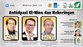 Webinar Seri 134 “Antisipasi El-Nino dan Kekeringan”