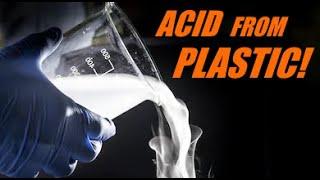 Can You Dissolve STEEL with PLASTIC? Turning PVC Plastic Into Hydrochloric Acid HD