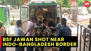 BSF jawan shot near Indo-Bangladesh border in Tripura