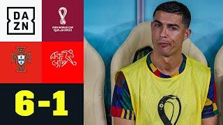 Ohne Ronaldo Dreifacher Ramos lässt Schweiz keine Chance Portugal - Schweiz 61  WM 2022  DAZN