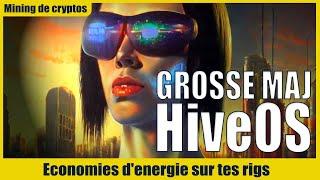 HiveOS  Drivers AMD + Nvidia = Economie dEnergie + maj des outils de gestion des cartes graphiques