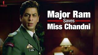 Major Ram saves Miss Chandni  Movie Clip  Main Hoon Na  Shah Rukh Khan Sushmita Sen