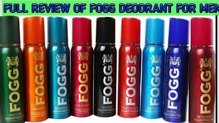 full review of fogg body spray  deodrant  for men  with Ansh Parmar