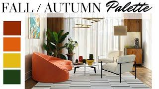 Fall INSPIRED Color Palette Design Ideas l Autumn Color Palette