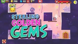 King of Thieves  Amazing Moments Destroying Hard Defenses Stealing Biggest Golden Gems BS