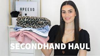 Second Hand Haul Charity Shopping eBay & Vinted Buys  Peexo