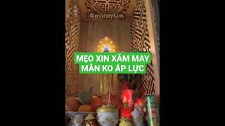 Mẹo xin xăm sao cho may mắn không bị áp lực khi trúng quẻ xấu #shorts