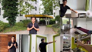 My 255 € Student Dorm in Germany  Student Hostel Tour Germany Student Accommodation in Germany