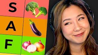 The ULTIMATE VEGETABLE Tier List. Prove Me Wrong.