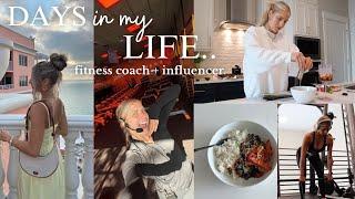 VLOG morning routine as an orangetheory coach healthy meal ideas & influencer event