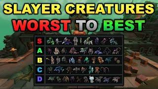 Slayer Creatures Ranked Worst to Best RuneScape 3