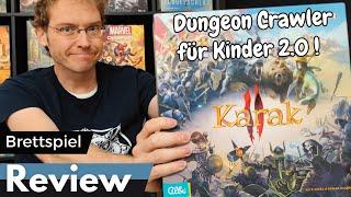 Karak 2 - Der Nachfolger des Dungeon Crawler Hits für Kinder – Brettspiel – Review