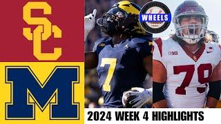 #11 USC vs #18 Michigan AMAZING  Full Game Highlights  2024 College Football Highlights