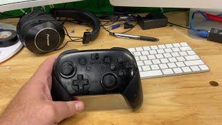 How to use Nintendo Switch Pro Controller with Mac or PC