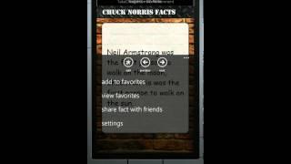 Chuck Norris Facts for Windows Phone 7 wp7 wp7dev