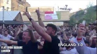 Fans React to England vs. Croatia - World Cup 2018