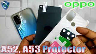 OPPO A52 A53 Screen Protector With Camera Glass Review