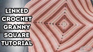 FREE Linked Crochet Granny Square Tutorial 40 AdFree Linked Crochet Patterns + PRIZES