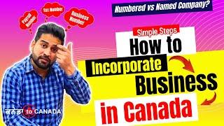 Incorporate a business in Canada 2023  Registering a corporation