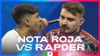 NOTA ROJA vs RAPDER - Octavos  Red Bull Batalla México 2023