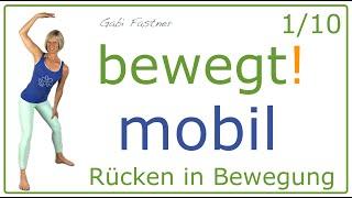 110  15 min. bewegt mobil  Wirbelsäule sanft durchbewegen  Gesunderhaltung o. Geräte im Stehen