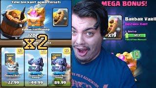 404 TL SINIRSIZ BAHAR PAKETLERİ AÇILIMI 2 HESAPTAN Clash Royale