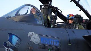 MADHATTER RETURNS F-15E Strike Eagle 492nd Fighter Squadron Flight Line Operations RAF Lakenheath