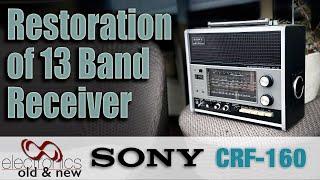 Full restoration of a Sony CRF-160 13-band receiver.