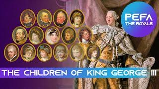 The Children of King George III Texts with pictures