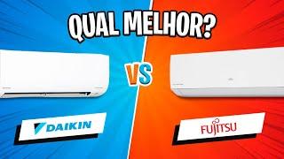 DAIKIN ou FUJITSU Qual é o Melhor Ar Condicionado Split Inverter? Batalha de Gigantes 