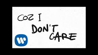 Ed Sheeran & Justin Bieber - I Dont Care Official Lyric Video