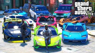 GTA 5  FRANKLINS NEW LAMBORGHINI COLLECTION  WEB SERIES മലയാളം #455