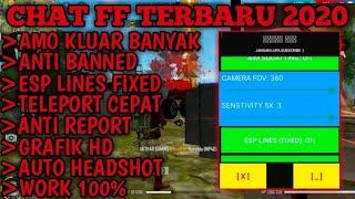 CHAT FF TERBARU 2020 MOD MENU - ANTI BANNED  ANTI REPORT #Modmenu #terbaru