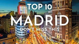 Top 10 Things to See & Do in MADRID SPAIN  2024 Travel Guide