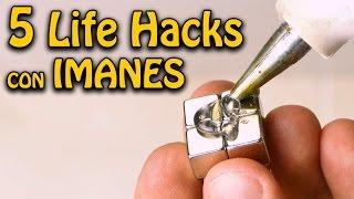 5 Trucos con Imanes que Haran tu Vida Mas Facil   5 Life Hacks with Magnets 