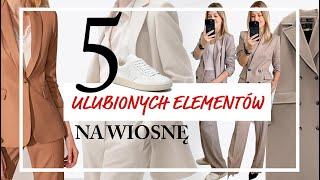 5 ULUBIONYCH ELEMENTÓW NA WIOSNĘ