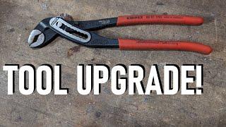 Knipex Alligator Water Pump Pliers Review   WAY BETTER Than Channellocks