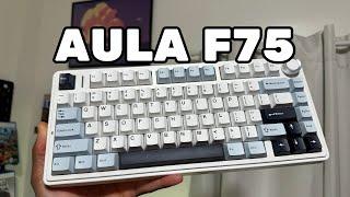 The Only Mechanical Gaming Keyboard You Need  Best Budget Stock 75 Percent?  Aula F75 #keyboard