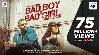 Badshah – Bad Boy x Bad Girl Official Video  Mrunal Thakur  Nikhita Gandhi  Trending Song 2021