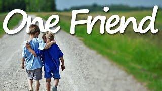 ONE FRIEND Lyrics - Dan Seals