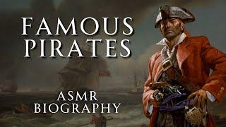 The Lives of Famous Pirates  Part 2  Relaxing History ASMR