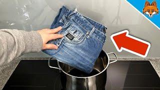 Boil your Jeans for 10 Minutes and WATCH WHAT HAPPENSUnbelievable
