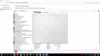 How To Uninstall Mcafee Livesafe On Windows 10