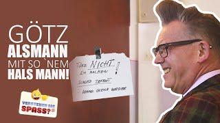 Götz Alsmann bekommt einen Hals Mann  Verstehen Sie Spaß?