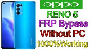 OPPO Reno 5 FRP Bypass  Google Account Unlock  Google Account Sign in Without PC