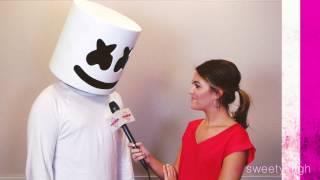 MARSHMELLO Actually Speaks During SWEETY HIGH Interview with CASSIE DILAURA